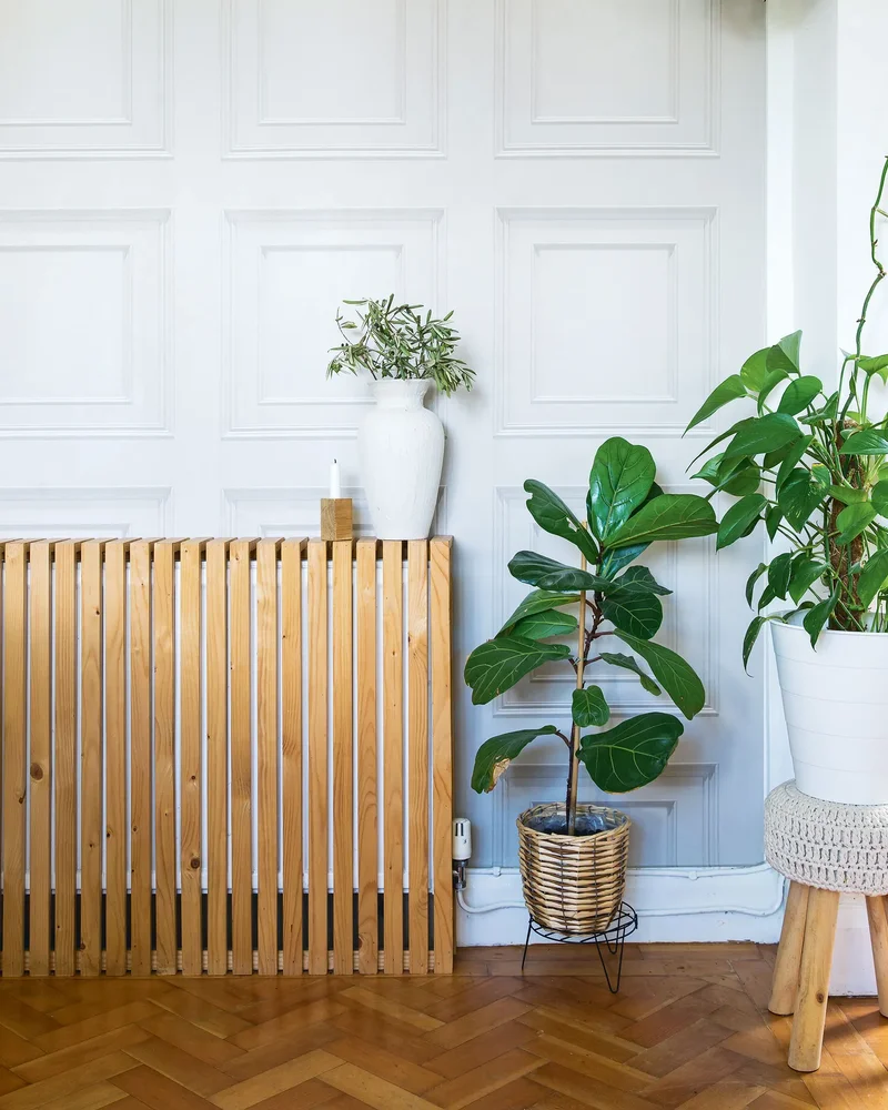 cache radiateur diy moderne bois