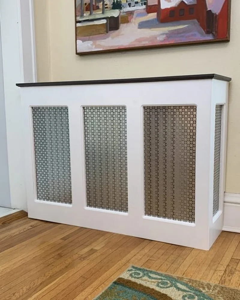 cache radiateur diy metal