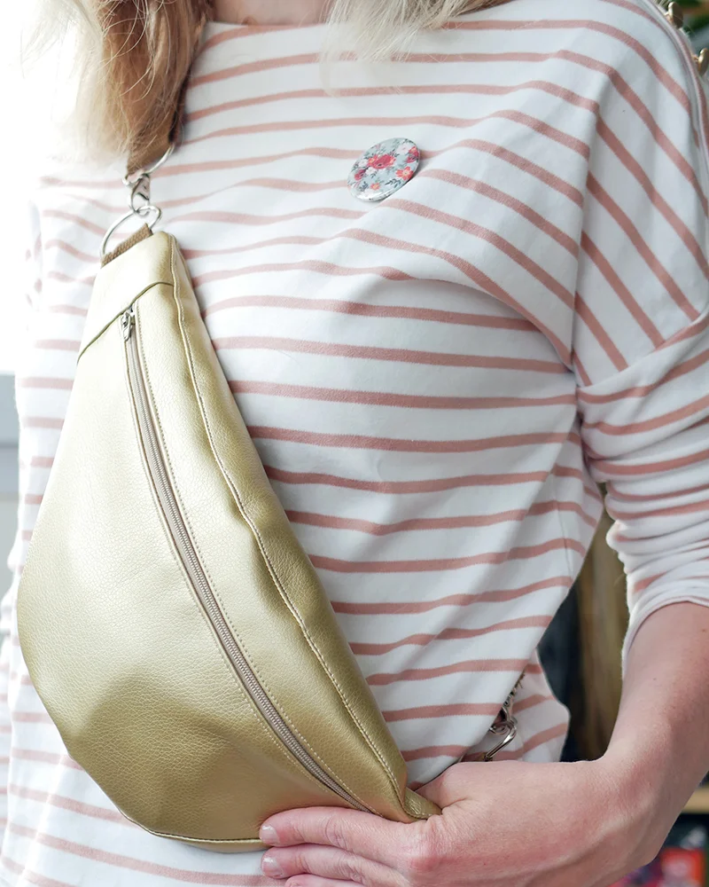 diy sac banane simili cuir
