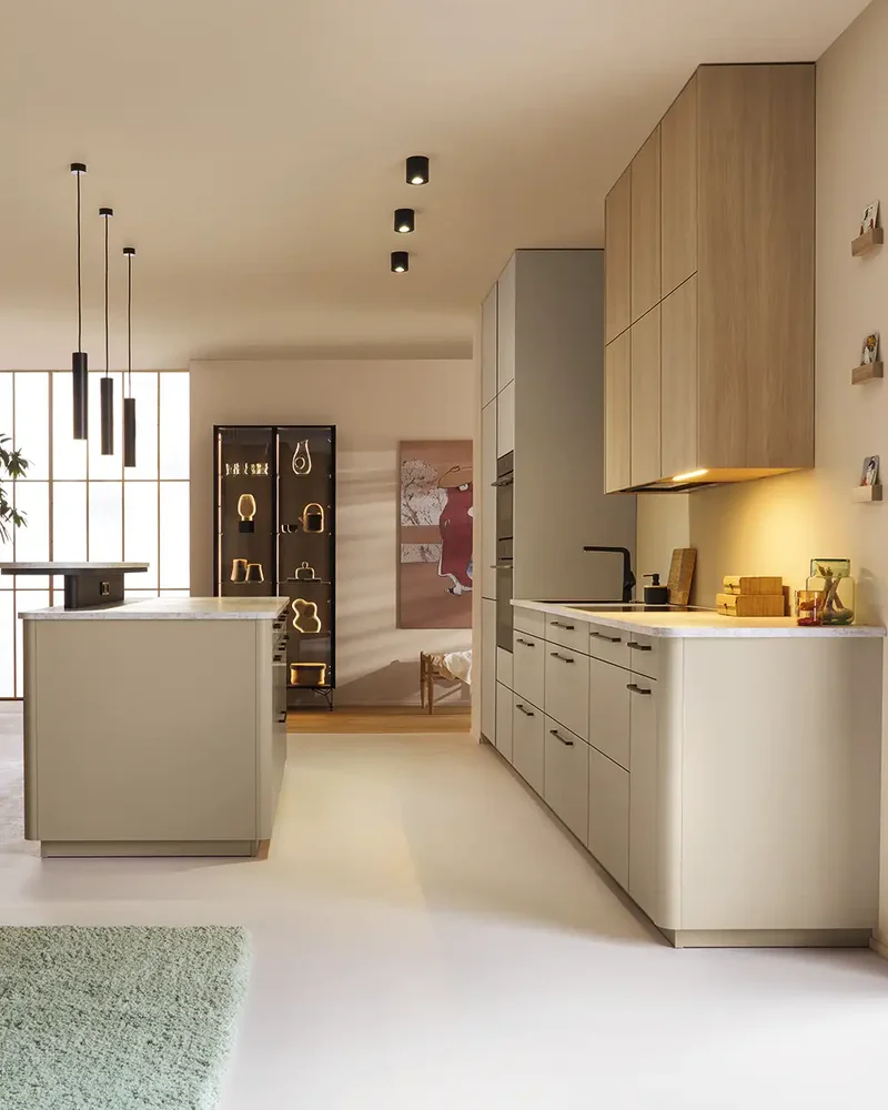 deco cuisine minimaliste beige