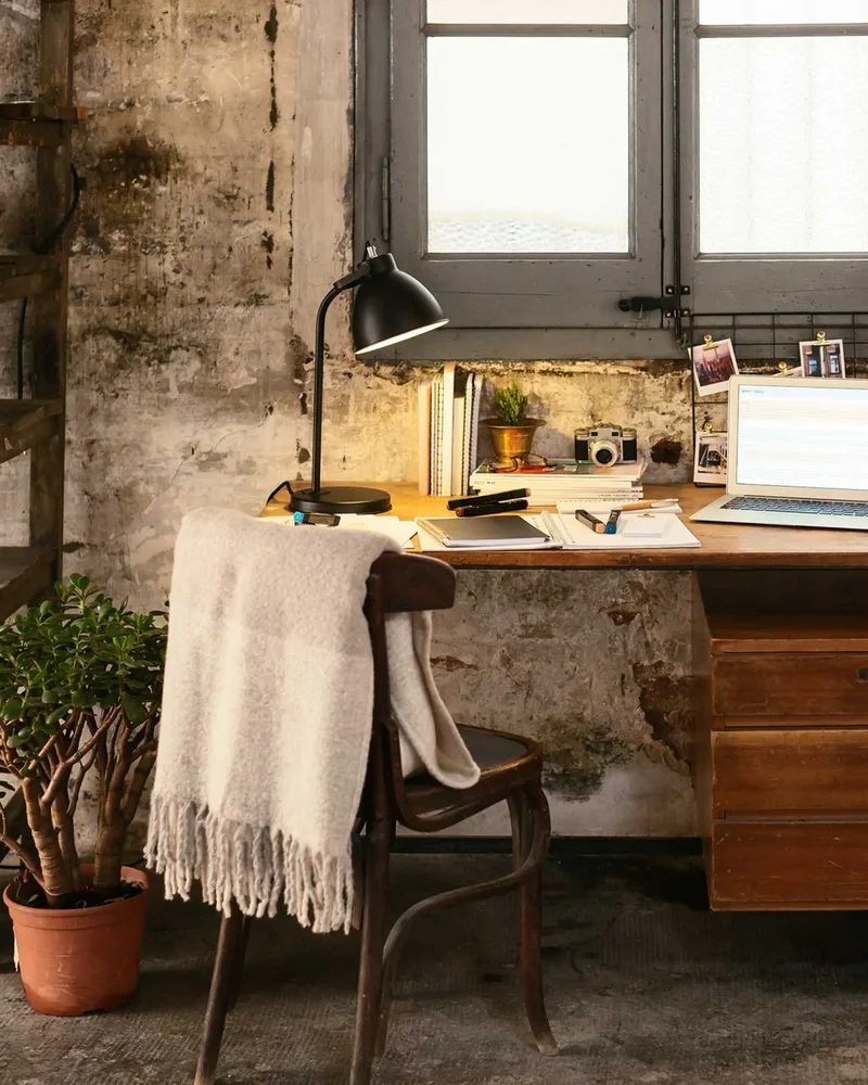 deco bureau campagne recup