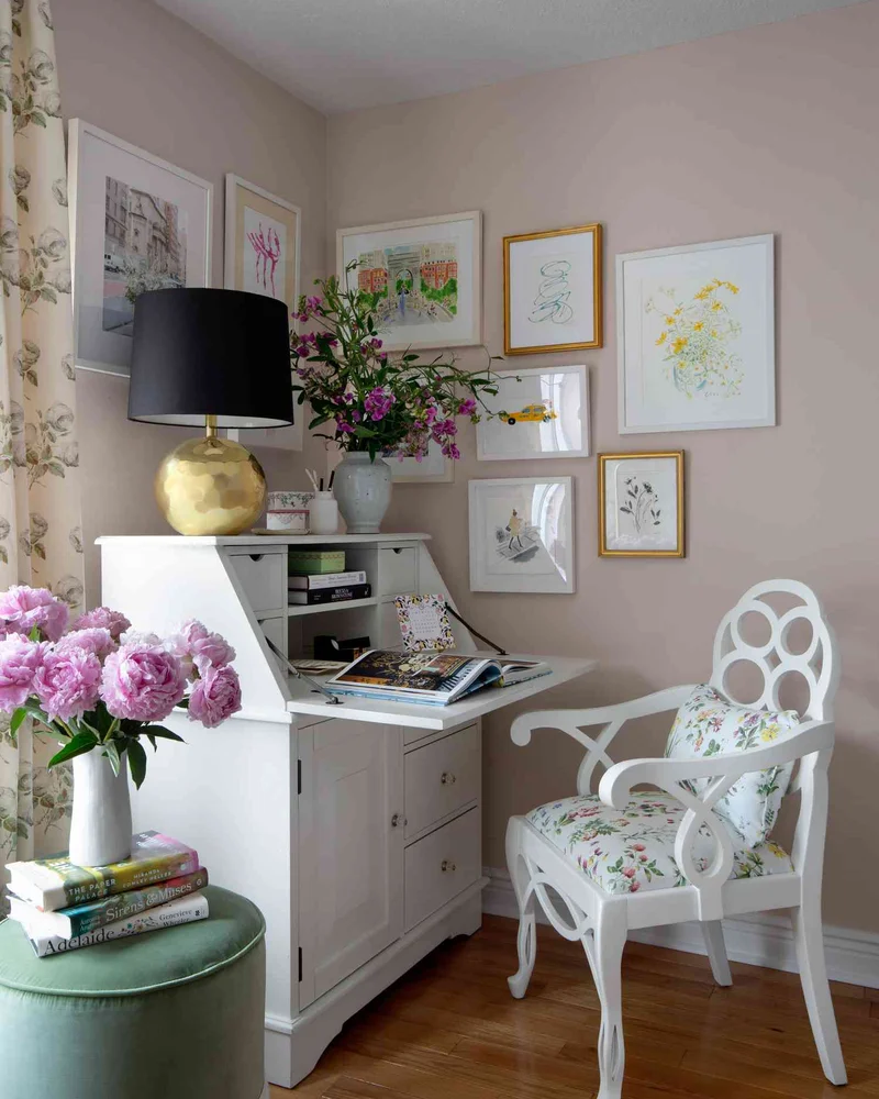 deco bureau campagne cottage