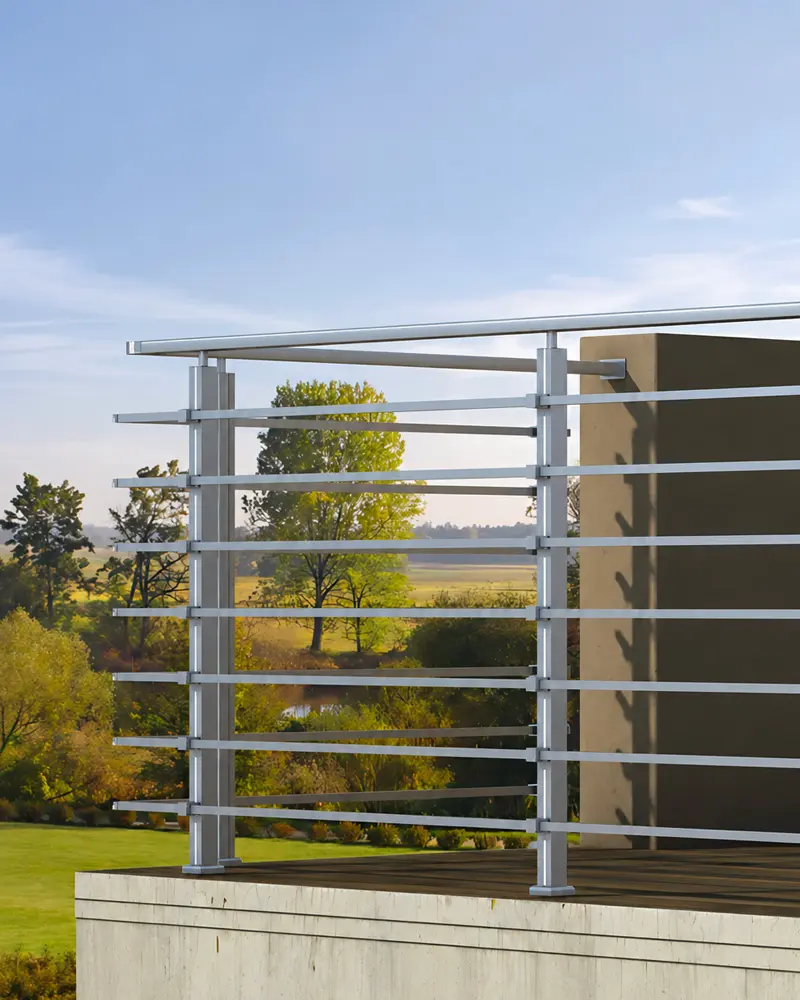 garde corps aluminium