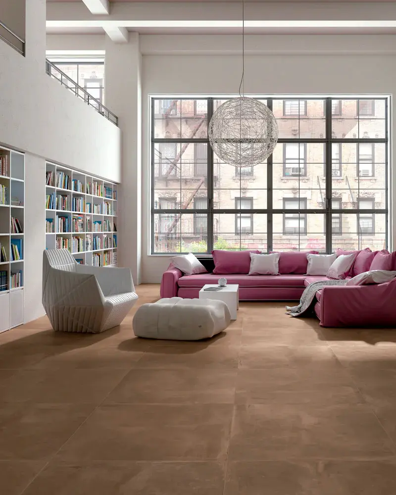 carrelage interieur terracotta