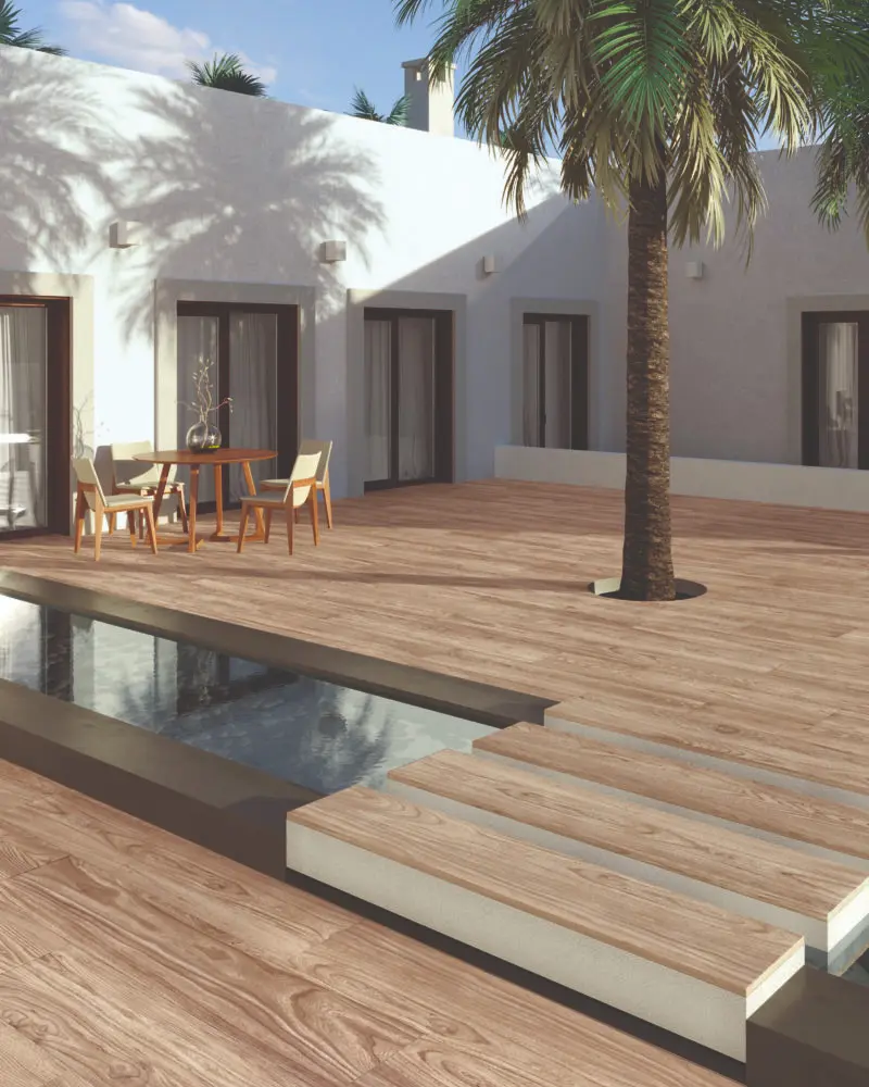 carrelage exterieur terrasse effet bois