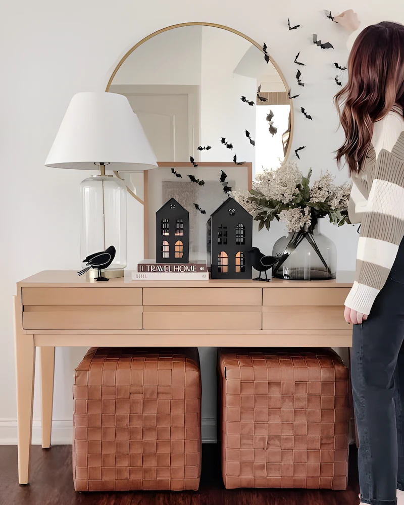 déco chic minimaliste halloween
