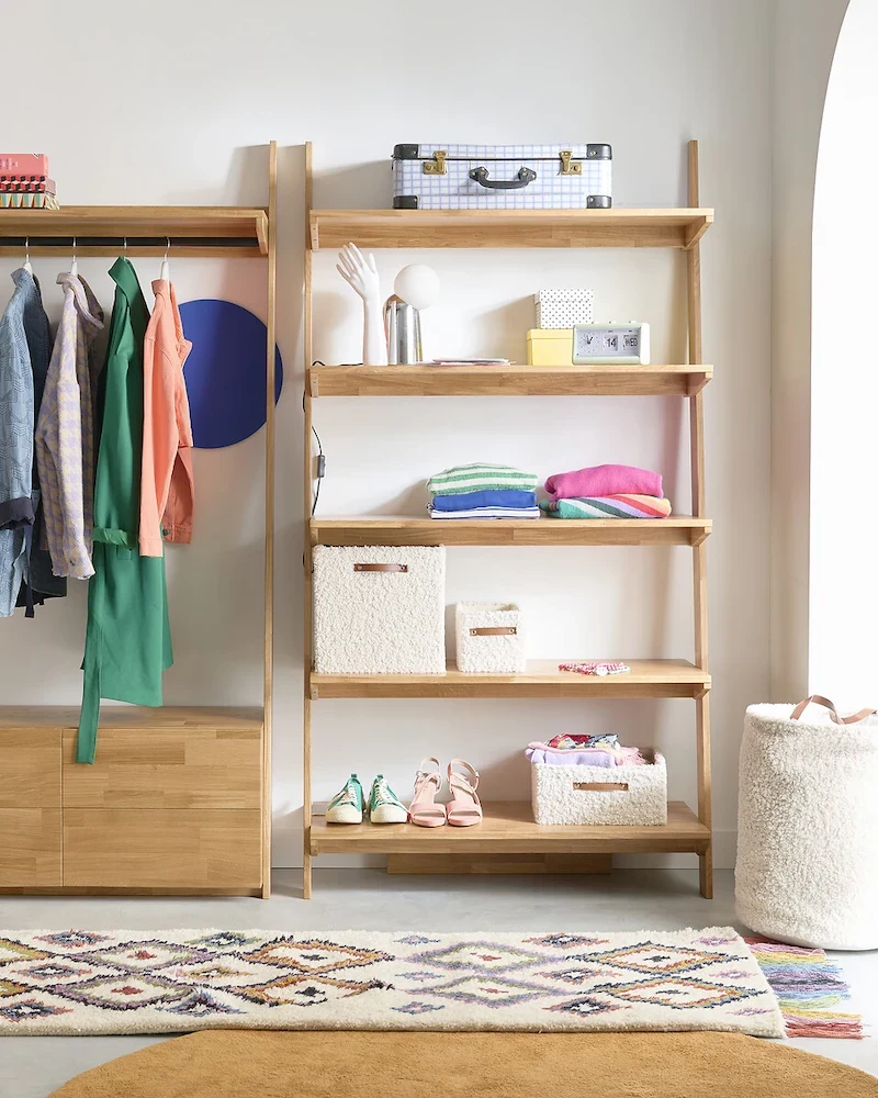 Panier à linge Boklio en bouclette écrue de La Redoute