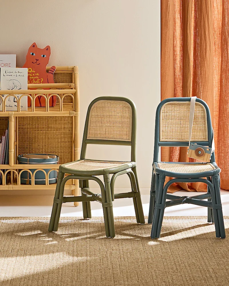 Chaise enfant en rotin Tina de La Redoute Intérieurs