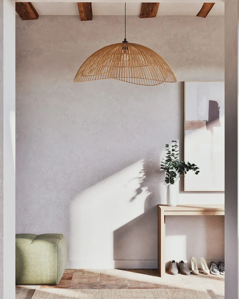 Suspension en rotin tressé Maud L90 de Maisons du Monde