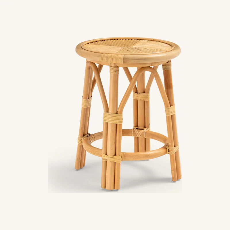 Tabouret en rotin chez La Redoute
