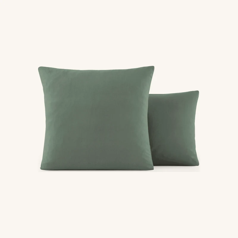 Taie d'oreiller enfant unie coton bio chez La Redoute