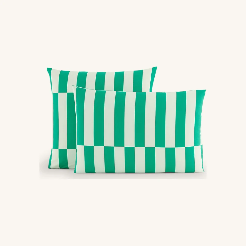 Taie d'oreiller 50% coton recyclé chez La Redoute