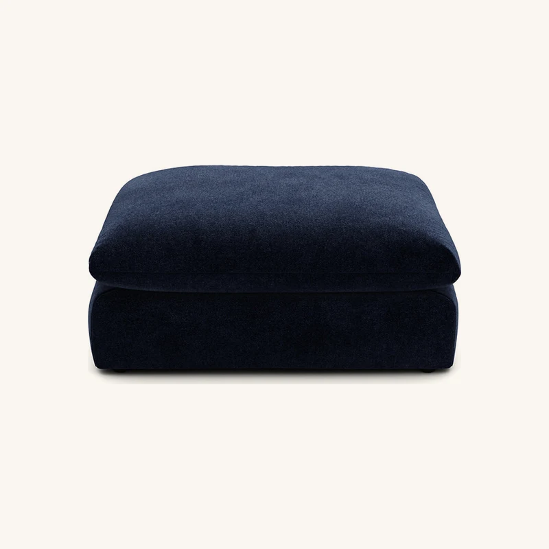 Pouf modulable, polyester chiné chez La Redoute