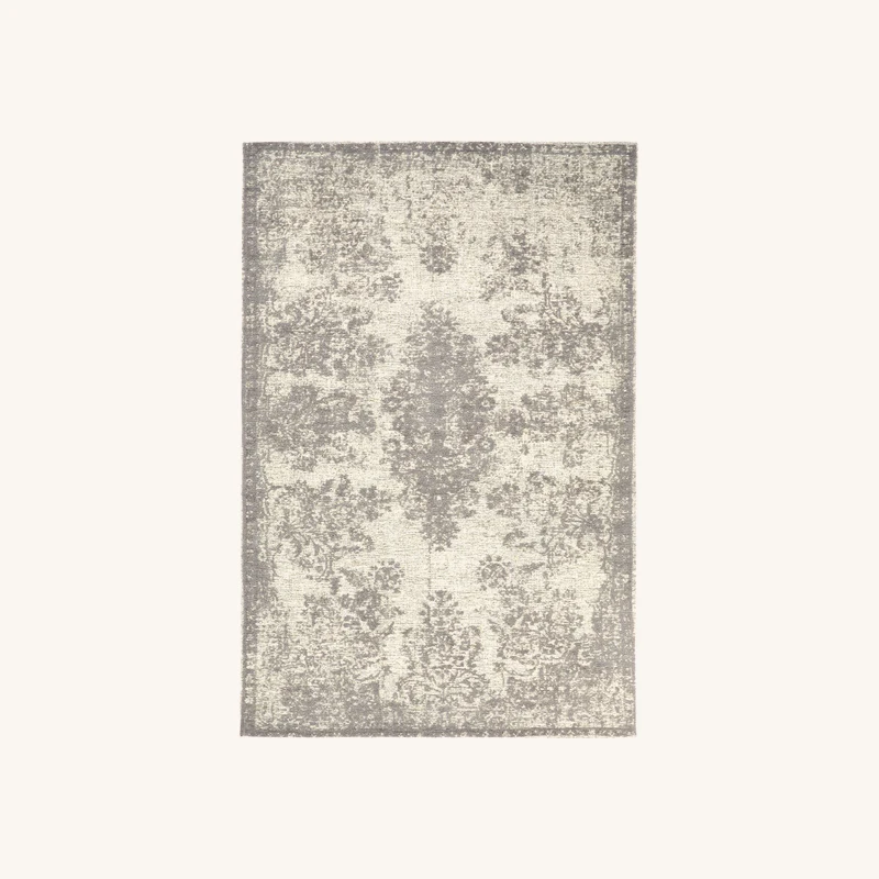 Tapis tissé plat vintage effet used chez La Redoute