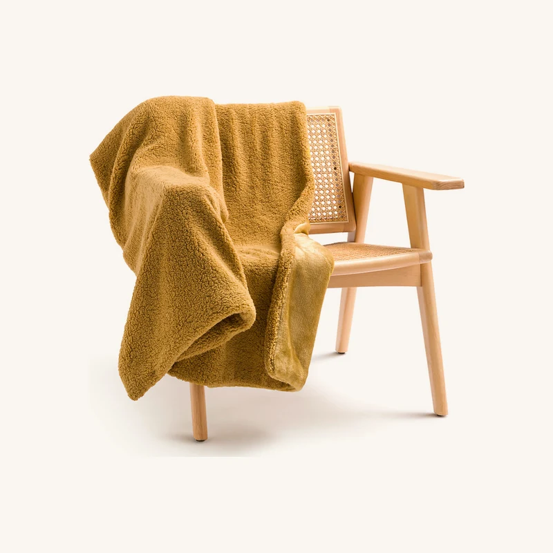 Plaid polaire et sherpa chez La Redoute