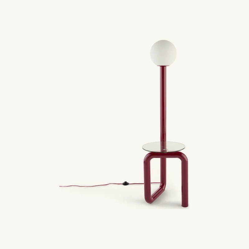 Lampadaire avec tablette chez La Redoute