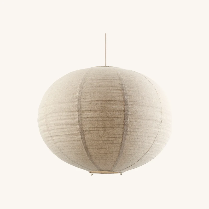 Suspension boule en lin chez La Redoute