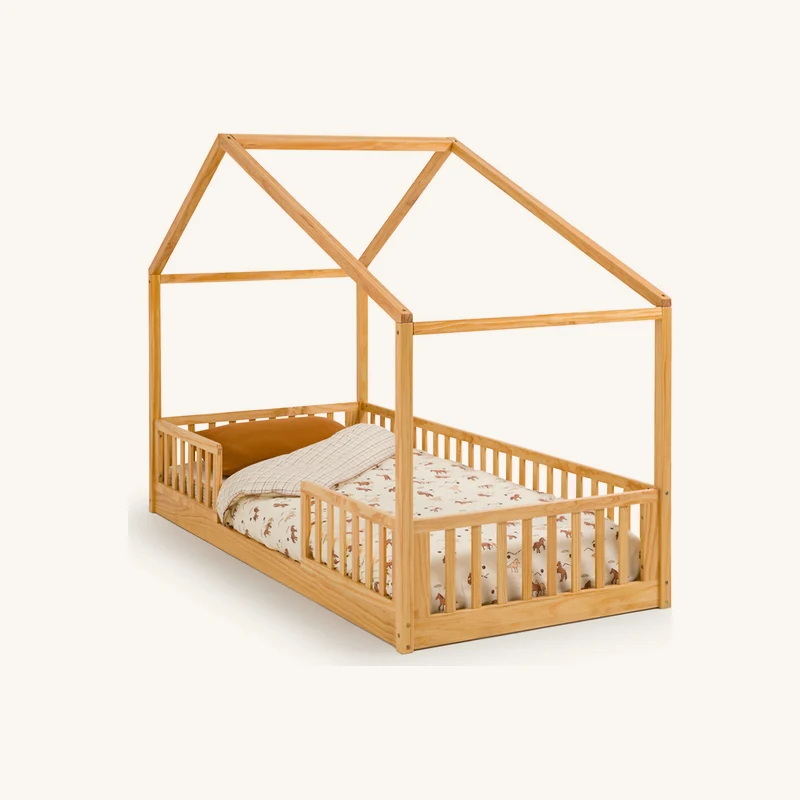 Lit enfant cabane en pin massif chez La Redoute