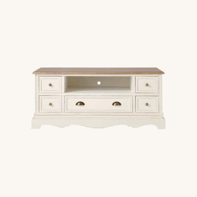 Meuble TV beige crème chez Maisons du Monde