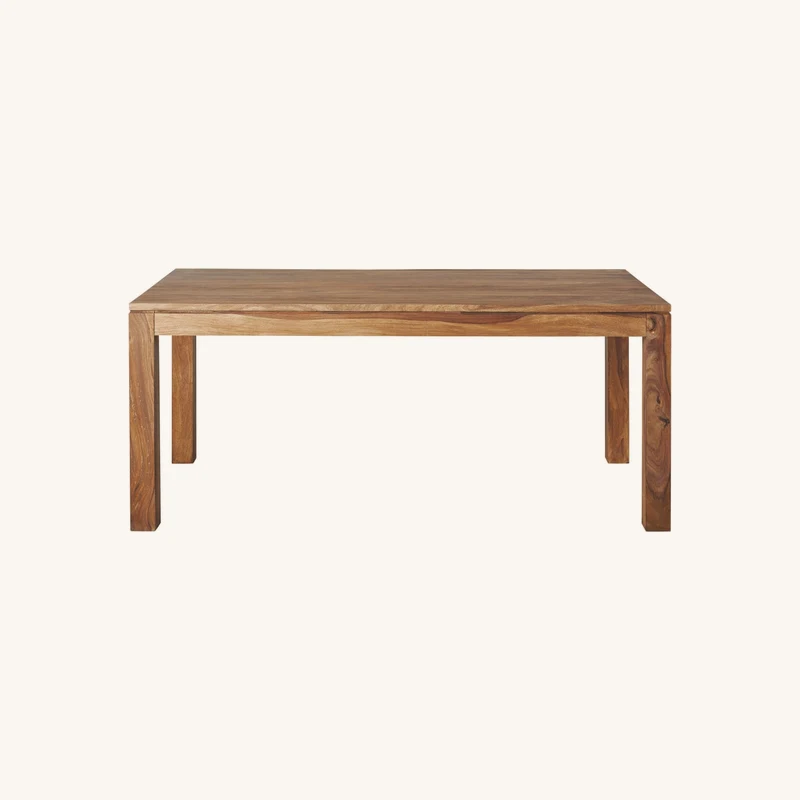 Table à manger en bois de sheesham massif chez Maisons du Monde