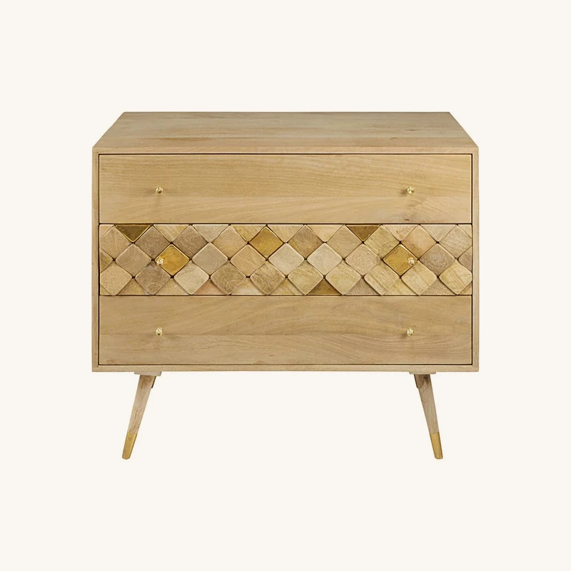 Commode 3 tiroirs en manguier massif chez Maisons du Monde