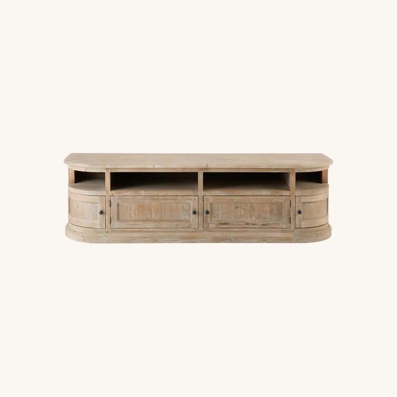 Meuble TV en bois de pin recyclé chez Maisons du Monde