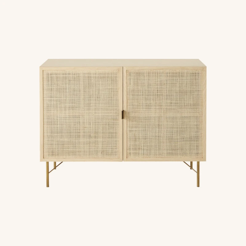 Buffet 2 portes cannage en rotin chez Maisons du Monde