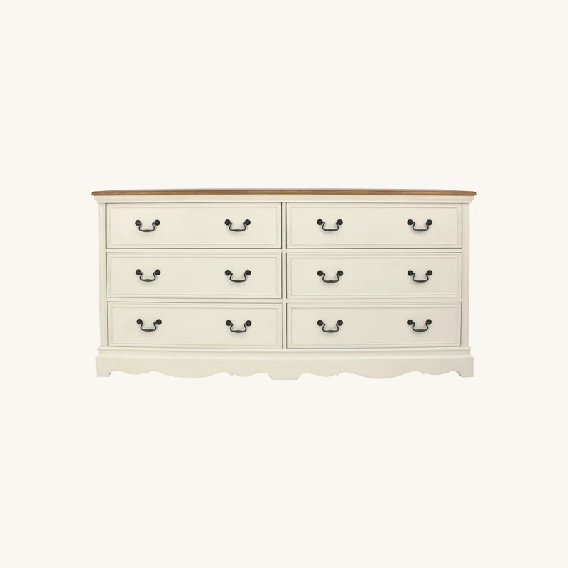 Commode double beige crème chez Maisons du Monde
