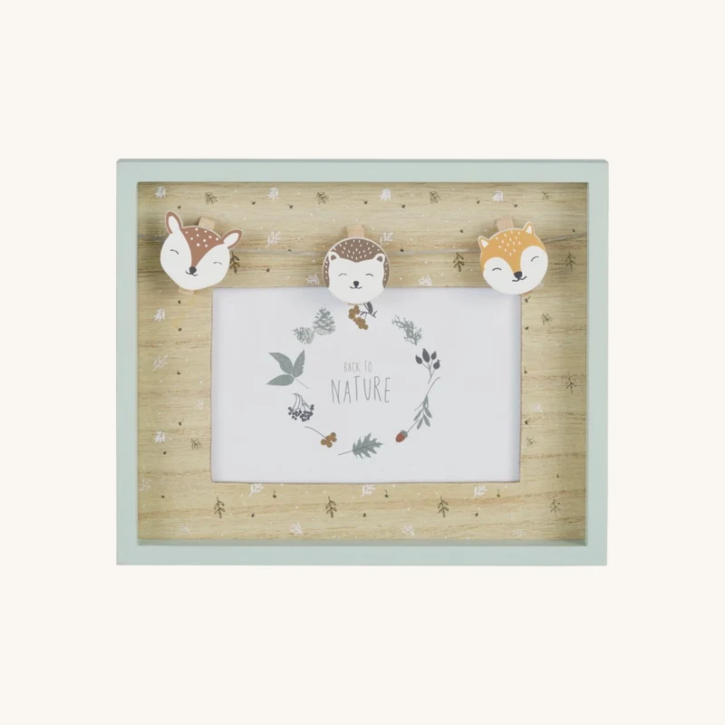 Cadre photo animaux vert sauge chez Maisons du Monde