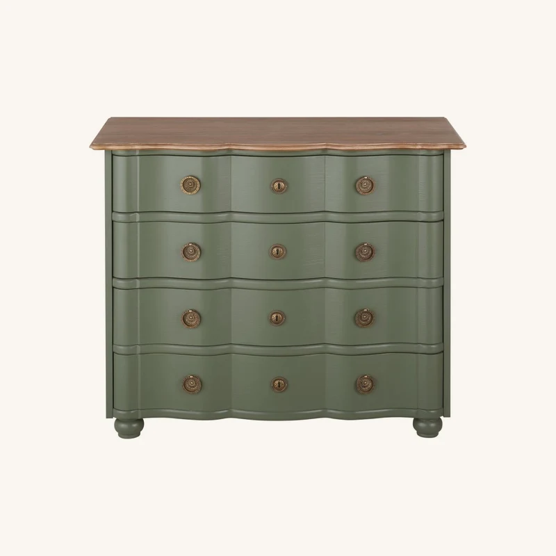 Commode vert kaki chez Maisons du Monde