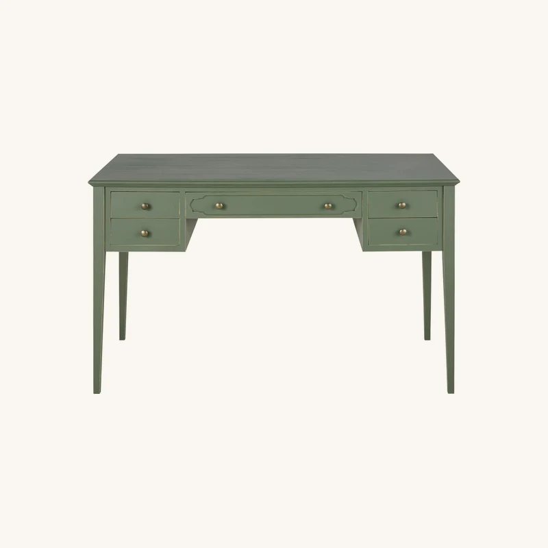 Bureau vert kaki chez Maisons du Monde