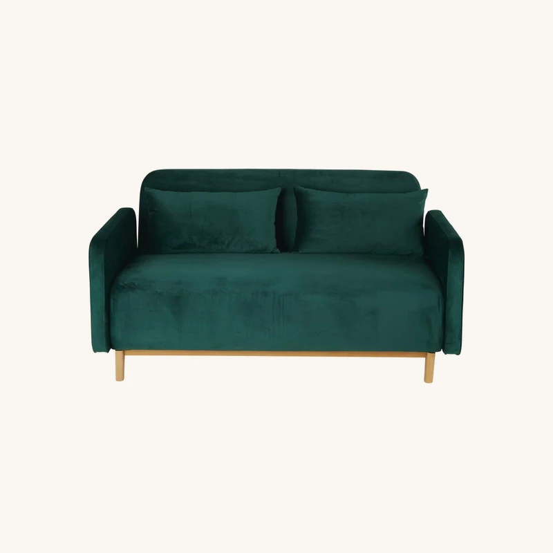 Canapé clic-clac 2/3 places vert chez Maisons du Monde