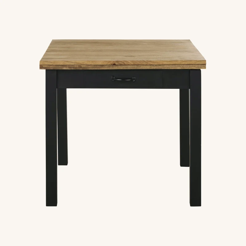 Table à manger pliante en bois de manguier chez Maisons du Monde