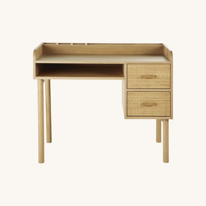 Bureau enfant multi-rangements 2 tiroirs chez Maisons du Monde