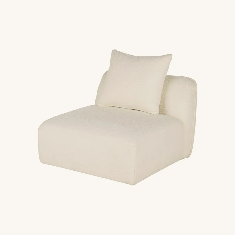 Chauffeuse 1 places pour canapé modulable tissu chez Maisons du Monde