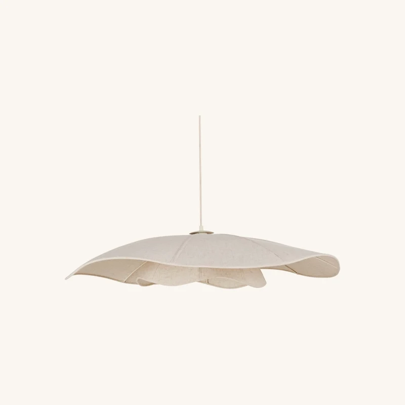 Suspension en lin beige crème chez Maisons du Monde