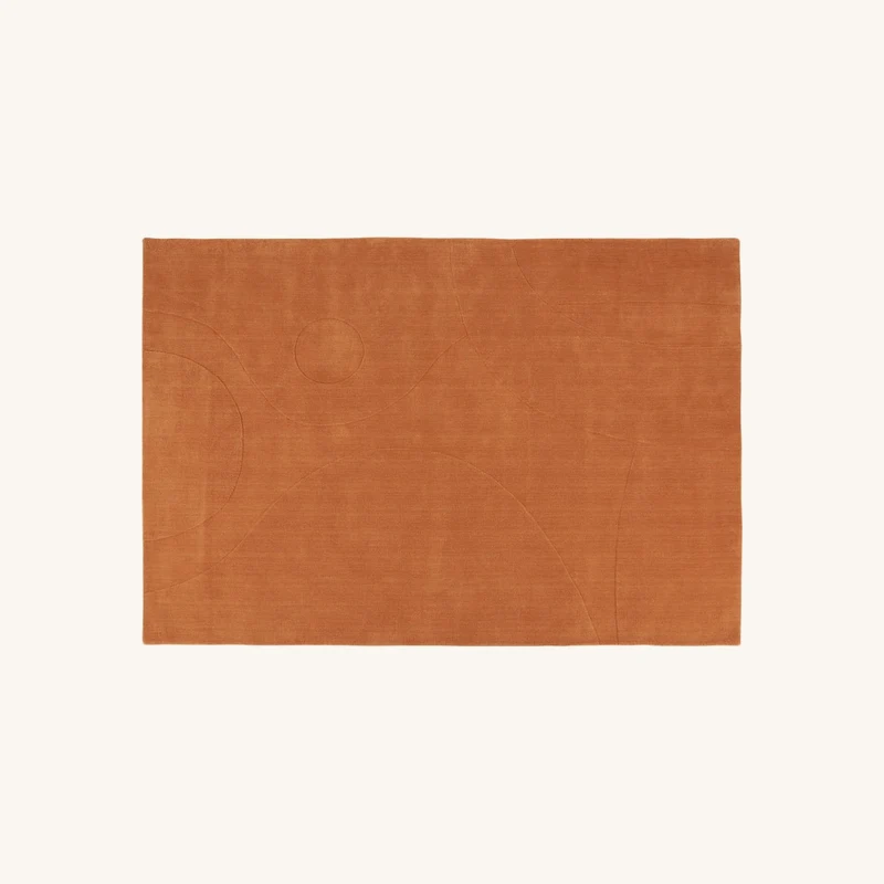 Tapis en laine tufté à motif contemporain chez Maisons du Monde