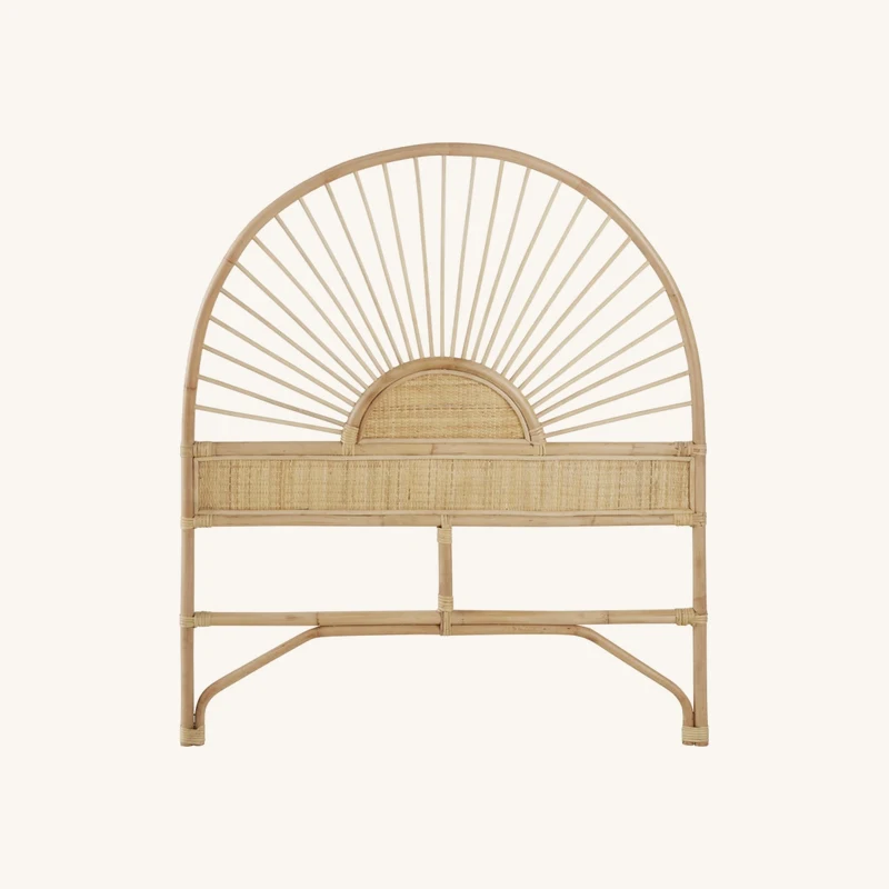 Tête de lit 90 en rotin chez Maisons du Monde