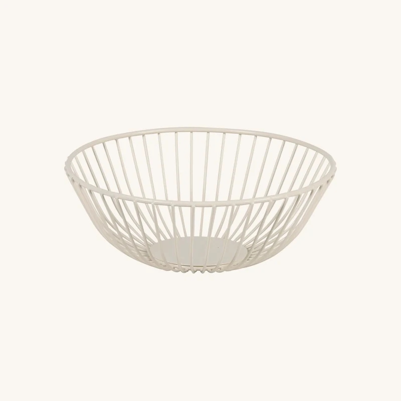 Corbeille blanche chez Maisons du Monde