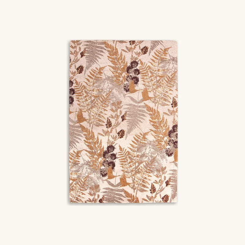 Tapis en coton recyclé tissé jacquard chez Maisons du Monde
