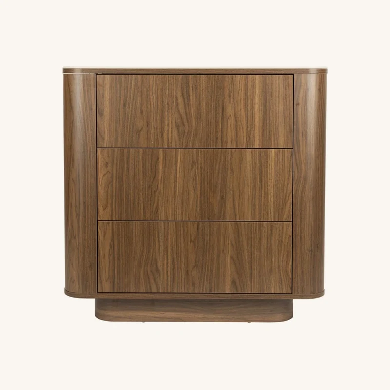Commode à tiroirs en bois de noyer chez The Cool Republic