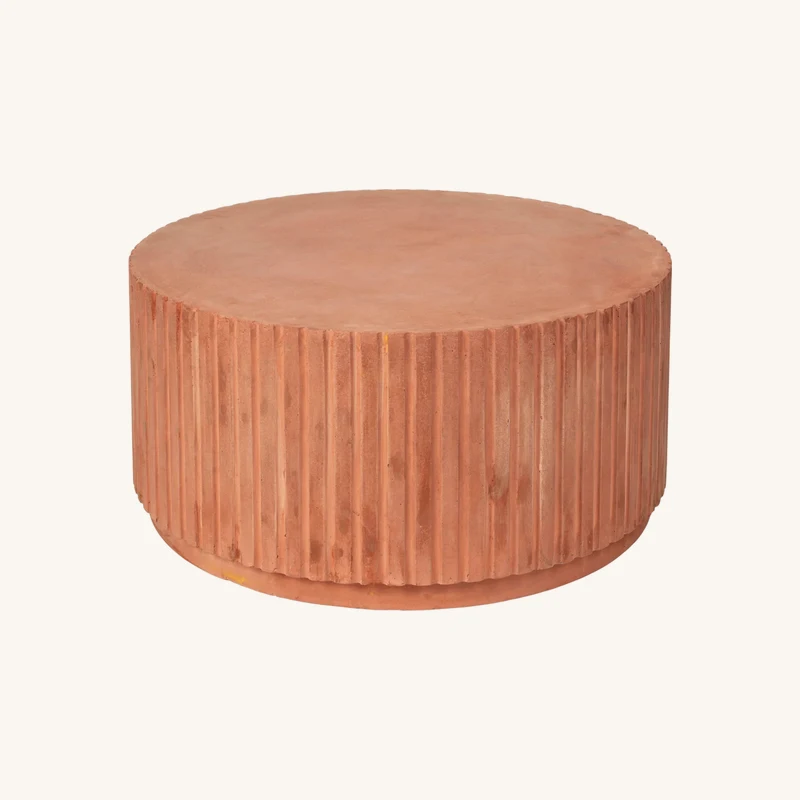 Table basse rose poudré chez The Cool Republic