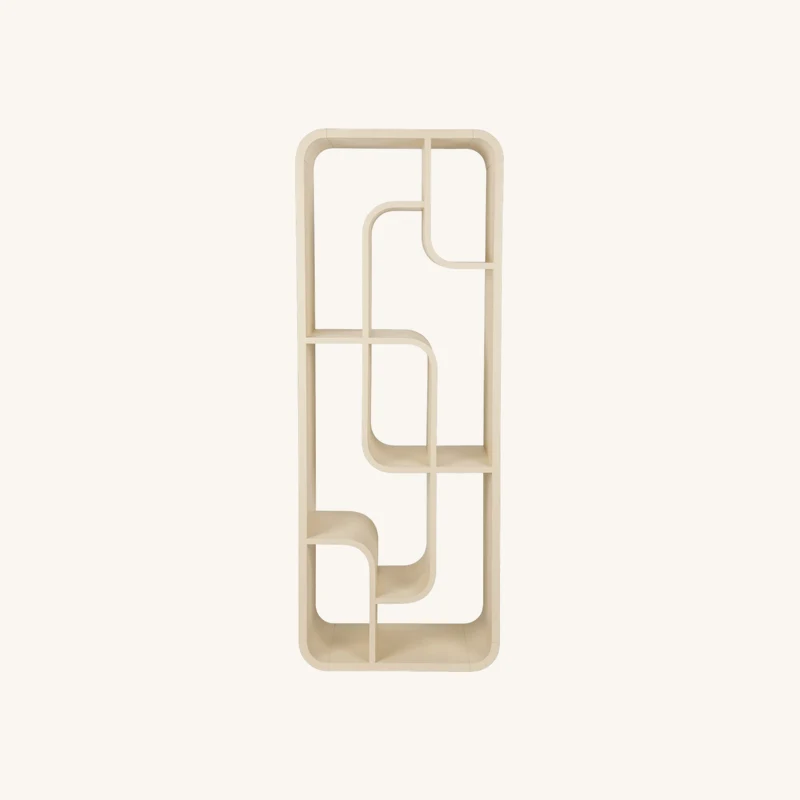 Etagère en bois de chêne beige chez The Cool Republic