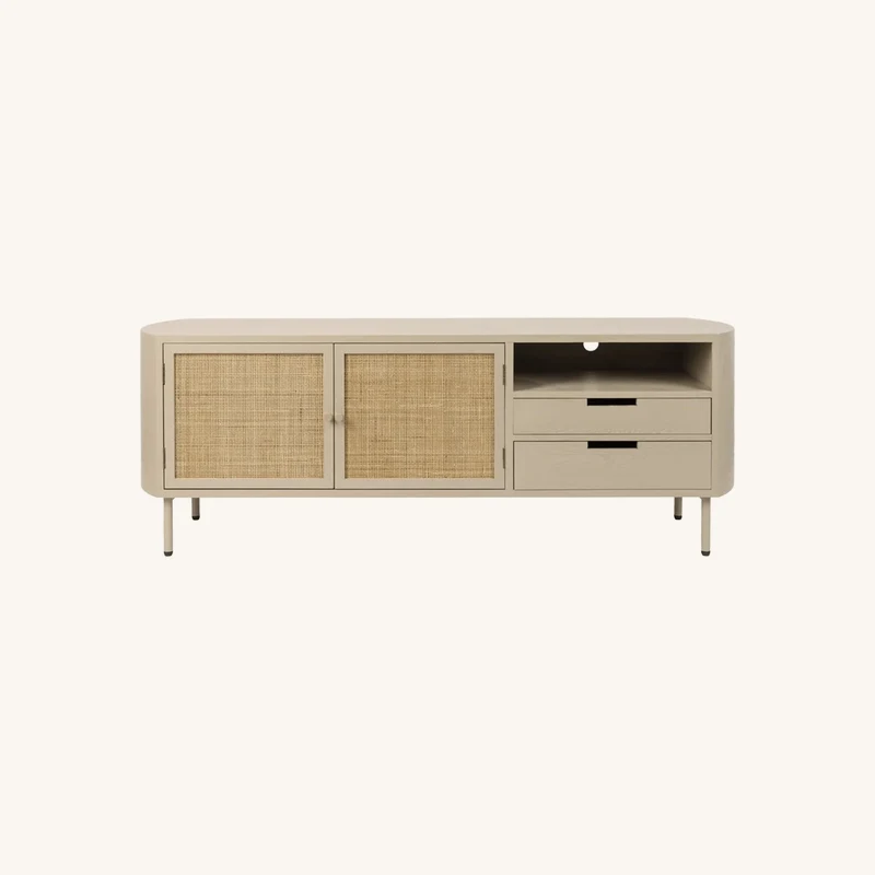 Buffet en bois et métal beige chez The Cool Republic