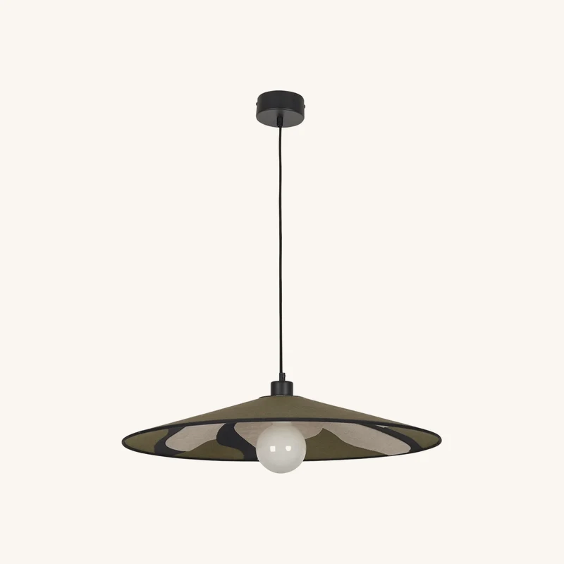 Suspension en tissu nostalgia kaki chez The Cool Republic