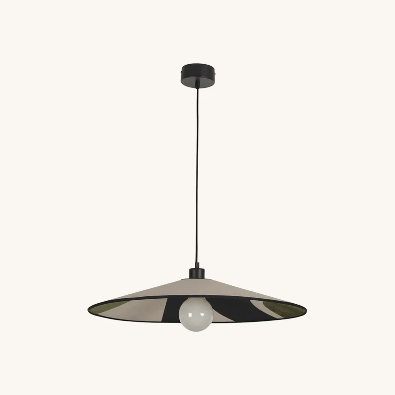 Suspension en tissu seventies bouleau chez The Cool Republic