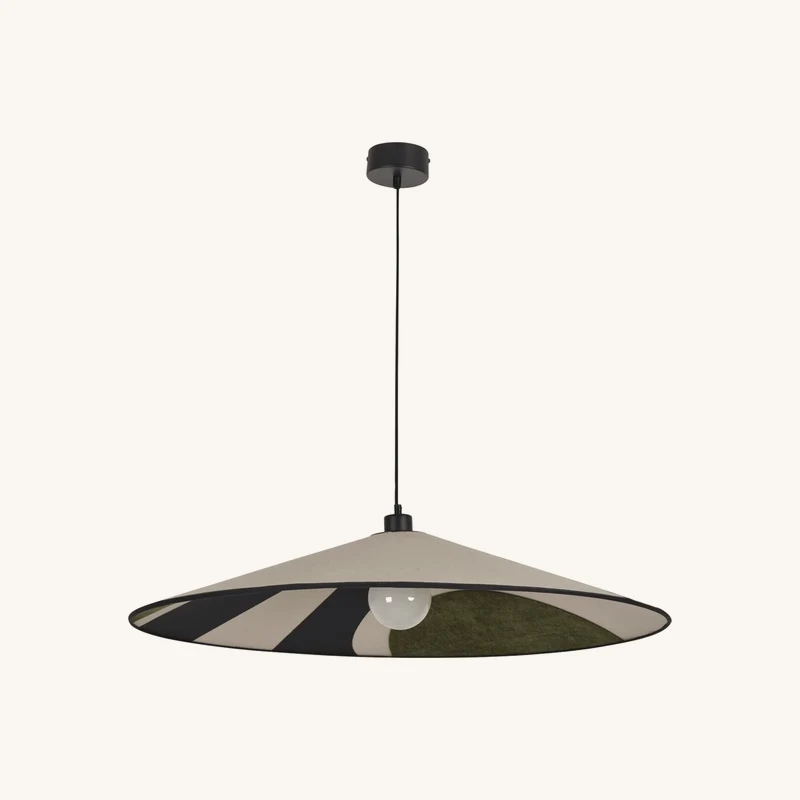 Suspension en tissu seventies bouleau chez The Cool Republic