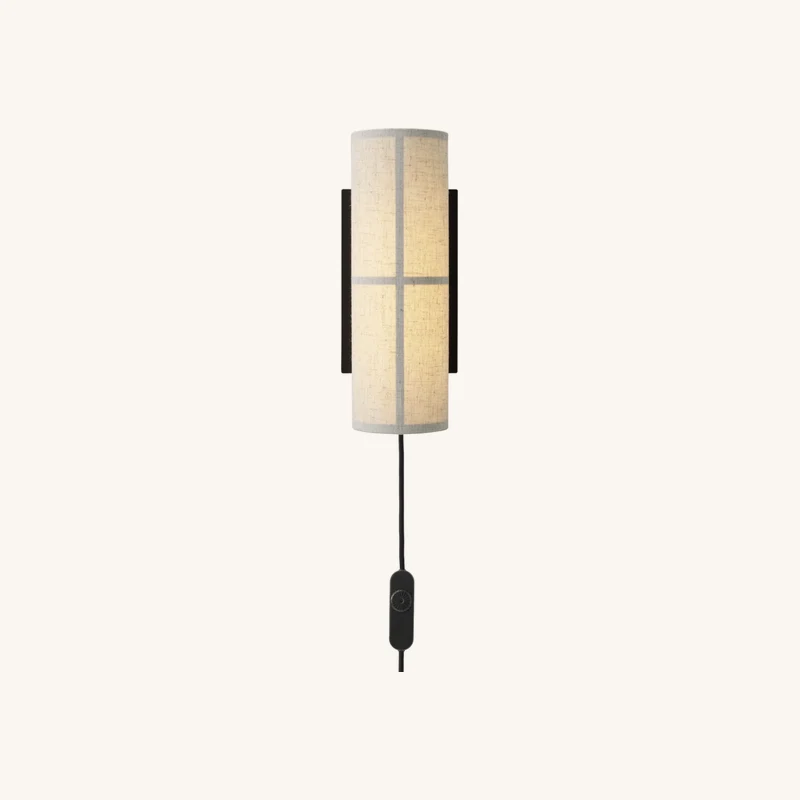 Applique murale en lin naturel chez The Cool Republic