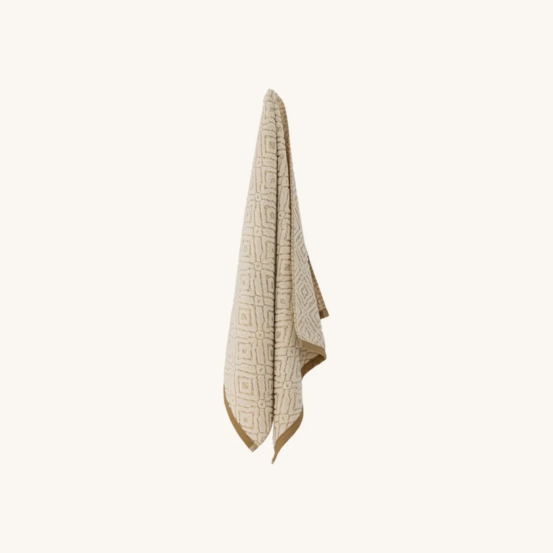 Serviette de bain malou nature coton oeko-tex® chez The Cool Republic
