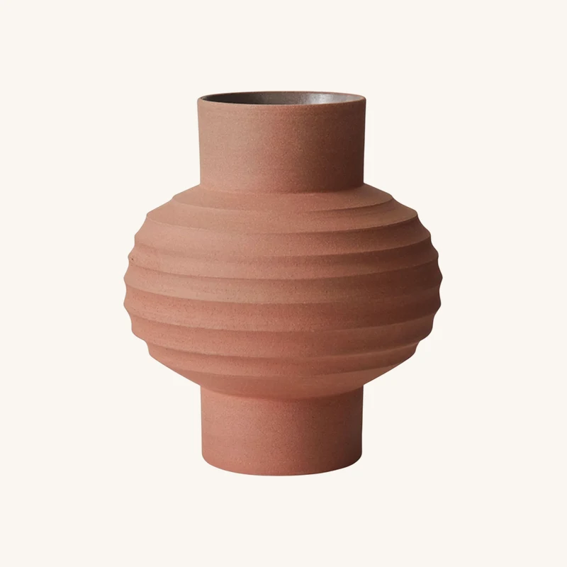 Vase à bulbes en terre cuite chez The Cool Republic